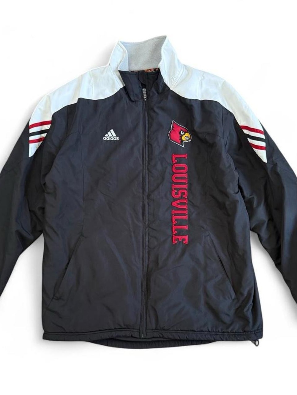 University of Louisville Cardinals Adidas Scorch Climaproof Track Jacket